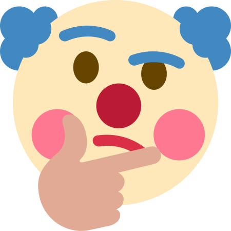 Клоун эмодзи Дискорд