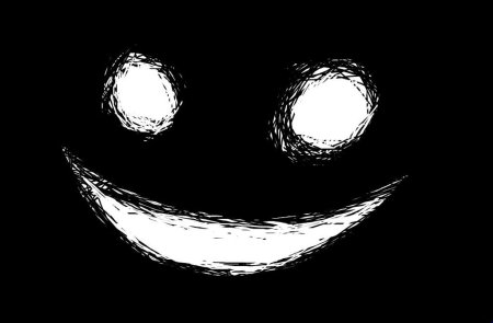 Рот мультяшный страшный