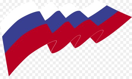 Лента Триколор сбоку рамка