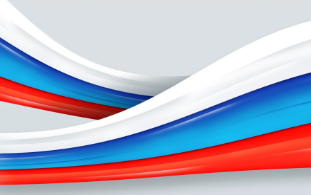 Триколор российского флага вектор
