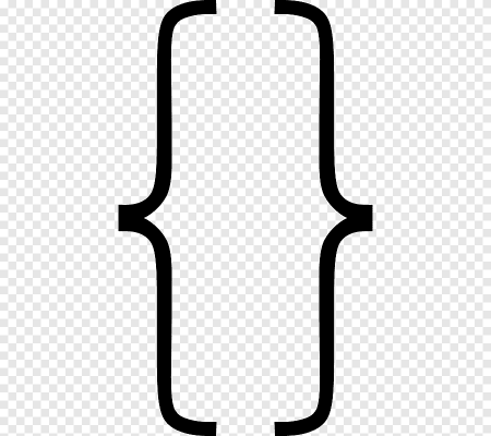 Знак фигурной скобки