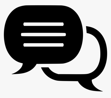 Векторная иконка чат
