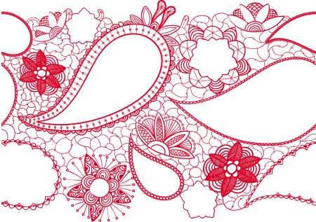 Кружево чёрное