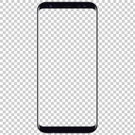 Мобильный телефон мокап PNG