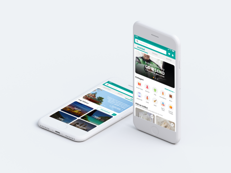 Смартфон Mockup PNG