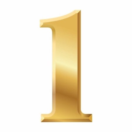 Красивая цифра 1