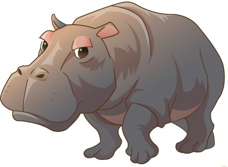 Бегемот для детей