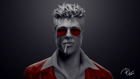 Тайлер Дерден граффити