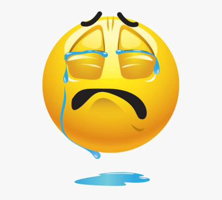 Эмодзи плачет