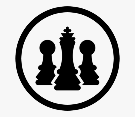 Прозрачные шахматные фигуры