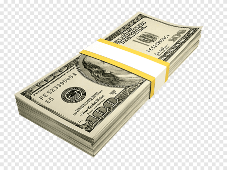 Пачки денег доллары