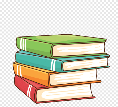 Нарисовать стопку книг