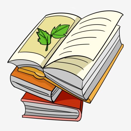 Книга черно белая