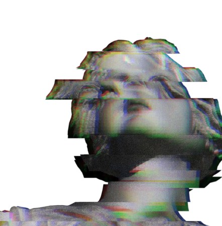 Глитч Стикеры