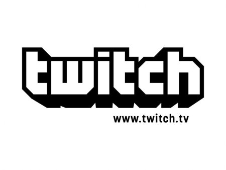 Надпись twitch