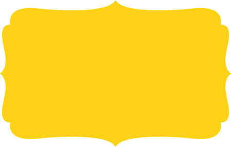 Желтая тонкая рамка