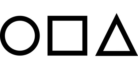 Squid game logo PNG