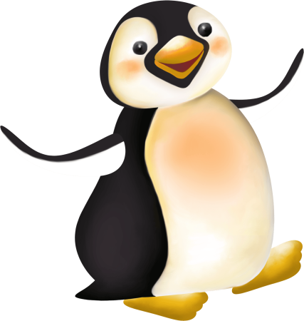 Пингвин Inkscape