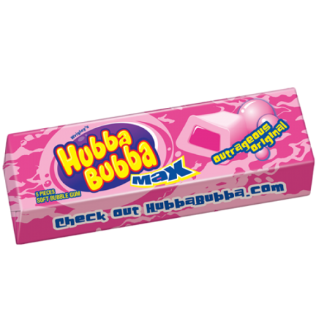 Жевательная резинка Hubba Bubba Max "outrageous Original Gum"