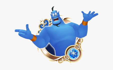Джин из мультфильма алладин
