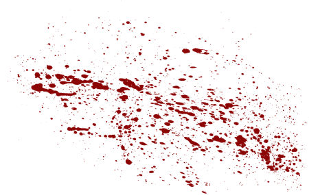 Отпечаток ладони кровь