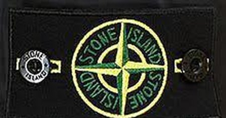 Белый патч Stone Island