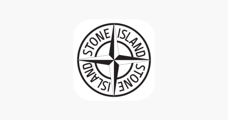 Белый патч Stone Island