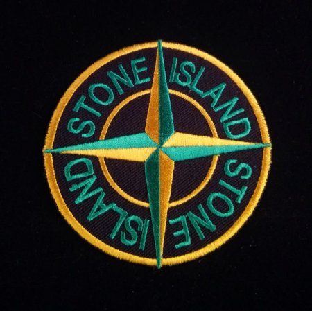 Мокасины с патчем Stone Island