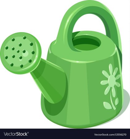 Лейка Садовая на прозрачном фоне