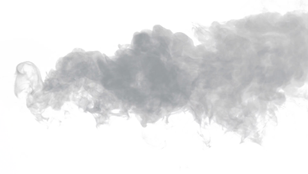 Эффект дыма на прозрачном фоне