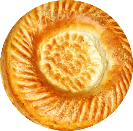 Лепешка узбекская