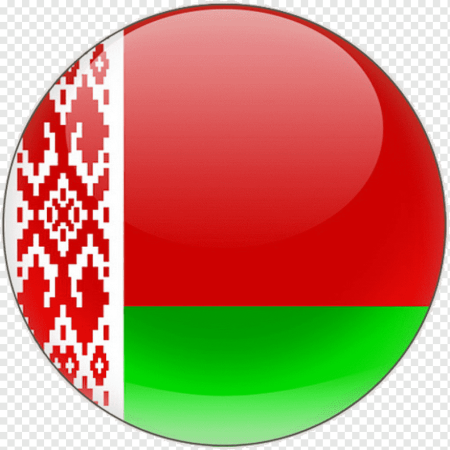 Флаг Беларуси круглый