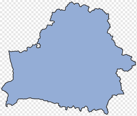 Белоруссия карта контур