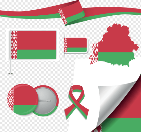 Флаг Белоруссии вектор