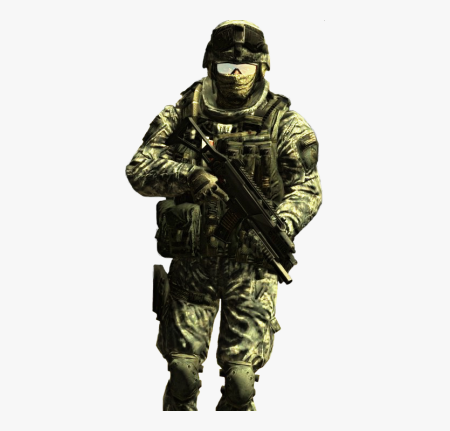 Мультяшный военный