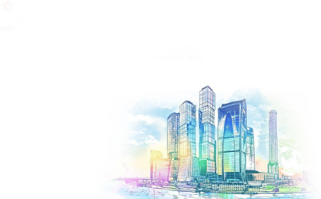 Москоу Сити с реки