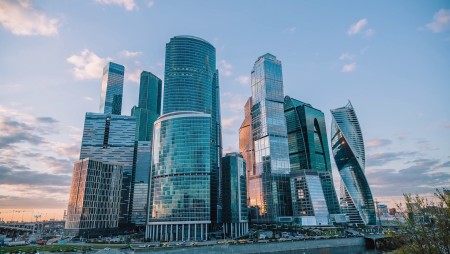 Москоу Сити вектор
