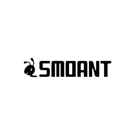 Smoant надпись на черном