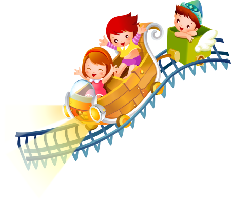 Дети на прозрачном фоне