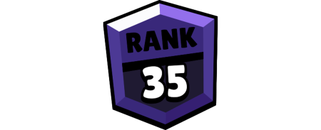 Значок 35 ранга