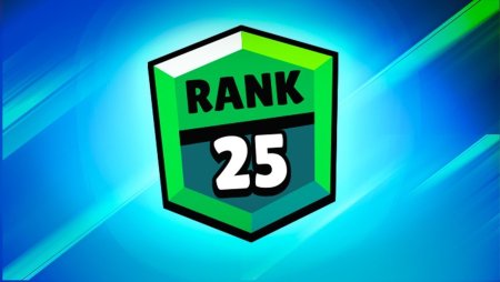 Значок 25 ранг