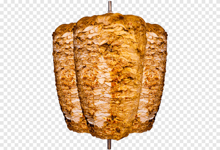 Шаурма на белом фоне