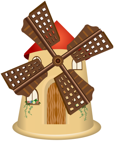 Мельница для детей