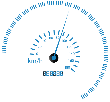 Стрелка спидометра вектор