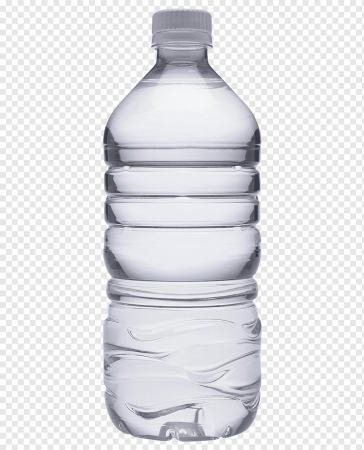 Открытая бутылка воды