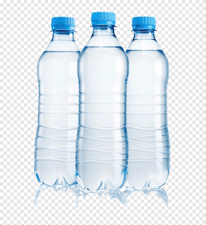 Минеральная вода в бутылках
