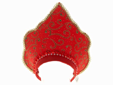 Кокошник золотой