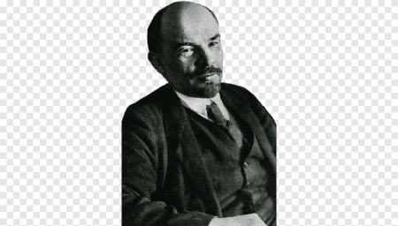 Ленин на прозрачном фоне