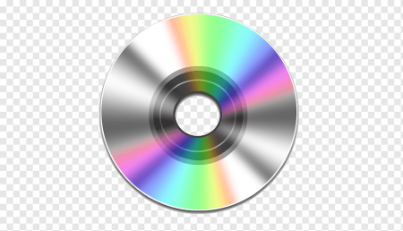 Черный CD диск