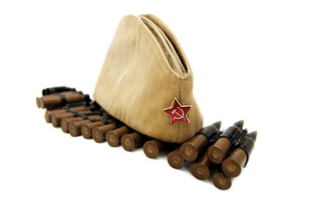 Орден Великой Отечественной войны с георгиевской лентой